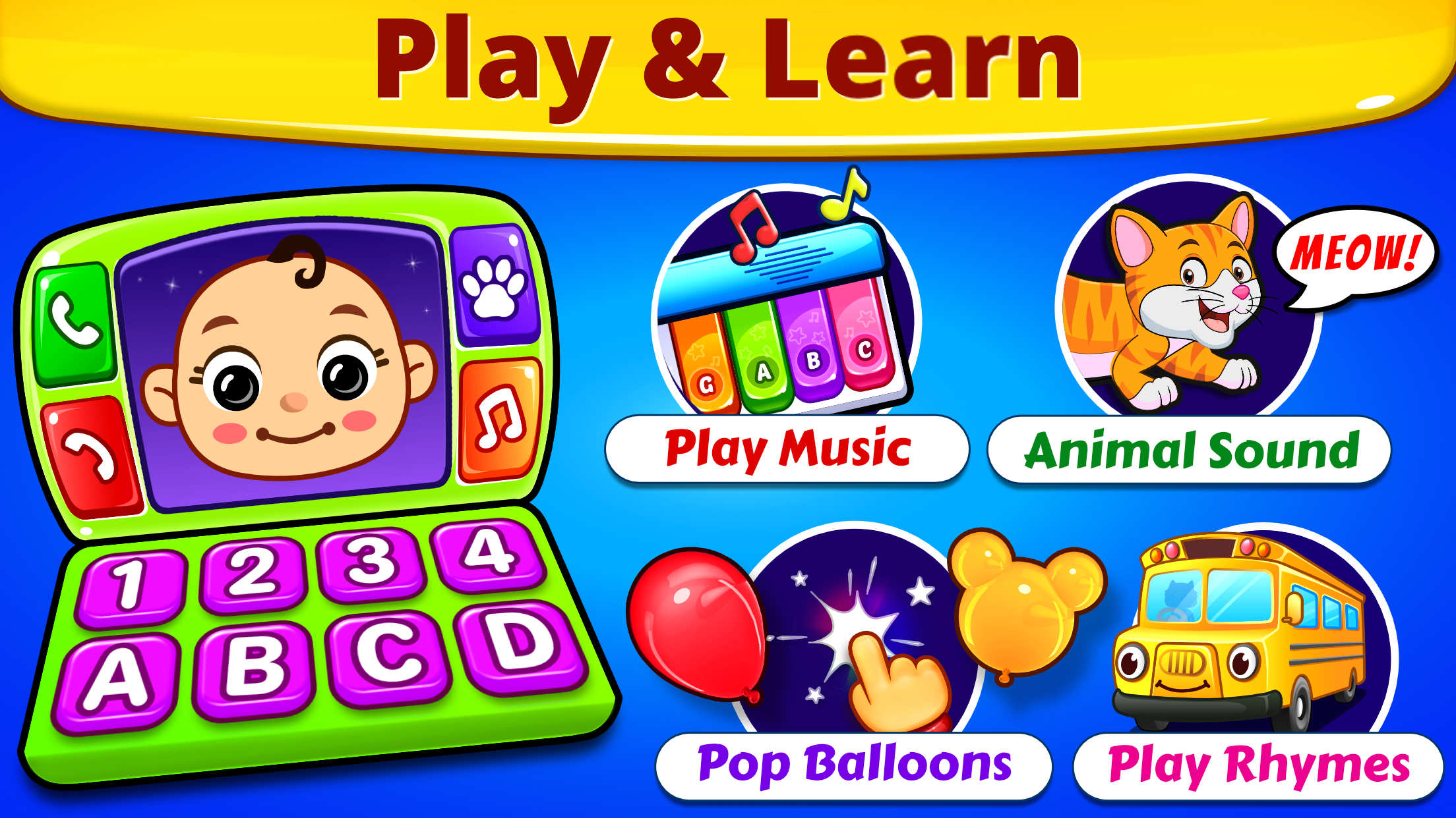 Play Baby Games: Piano & Baby Phone Online for Free on PC & Mobile