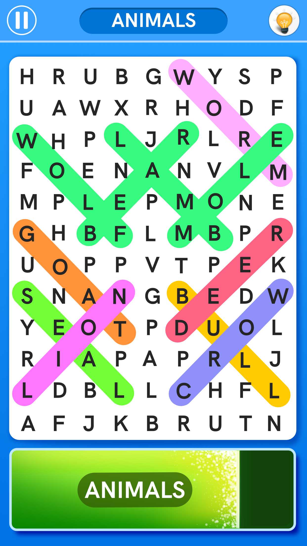 Word Search Word Puzzle Game Find Hidden Words