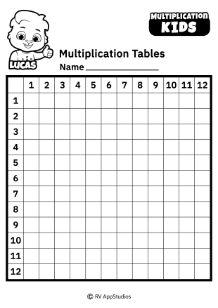 Printable worksheets - a great way to learn & practice - RV AppStudios